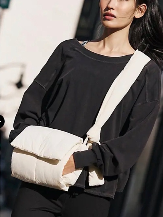 FP Movement by Free People Handbags - Free People Puffy Muff Crossbody Bag
In Snow
